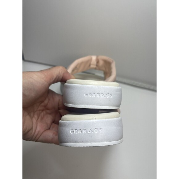 Cole Haan Zero grand Slide Sandals In Birds Peach Whip Sz 9 New - Picture 9 of 11